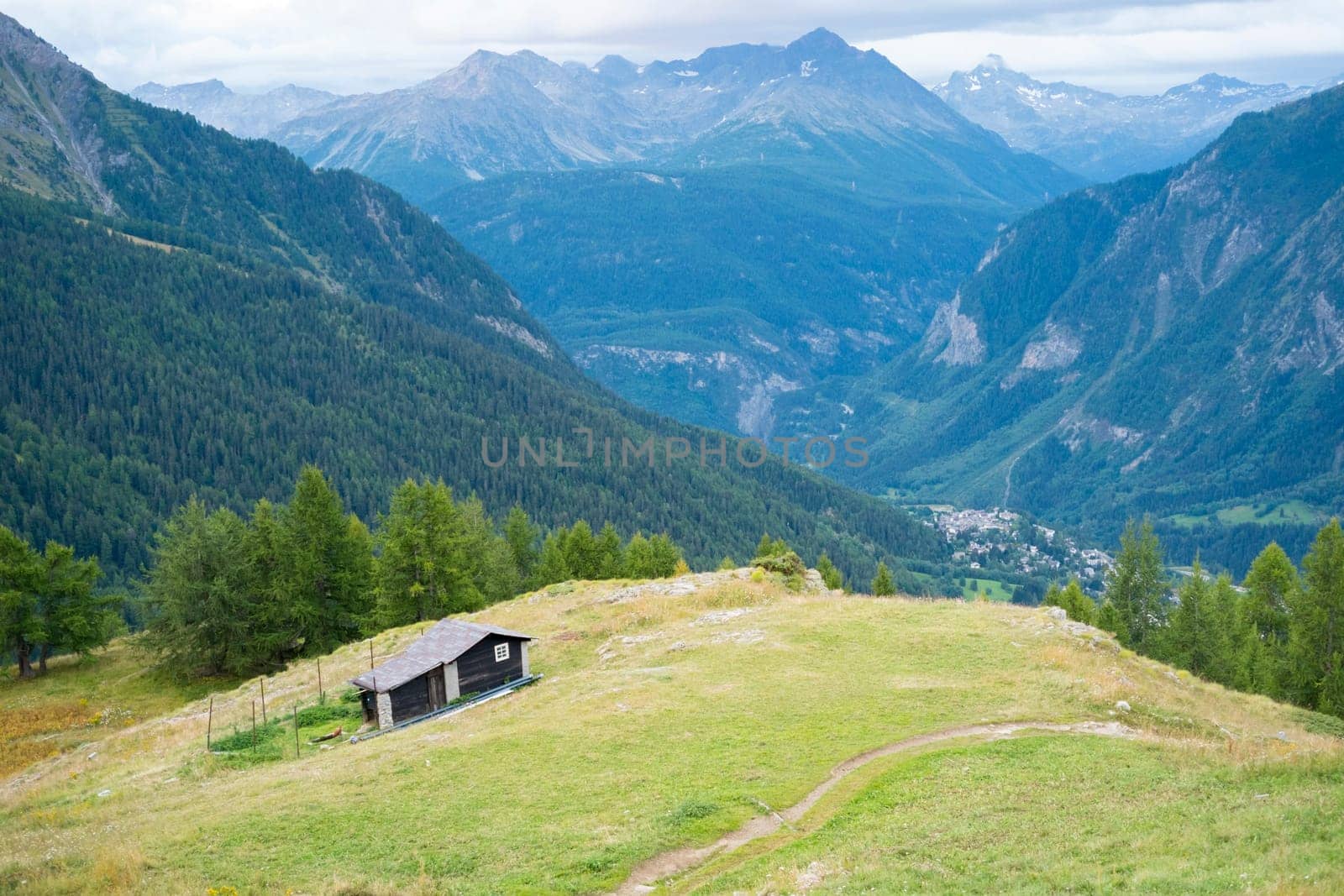 COURMAYEUR, ITALY - AUGUST 29