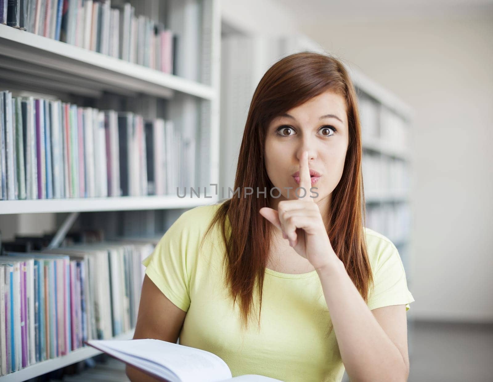 Silence in the library