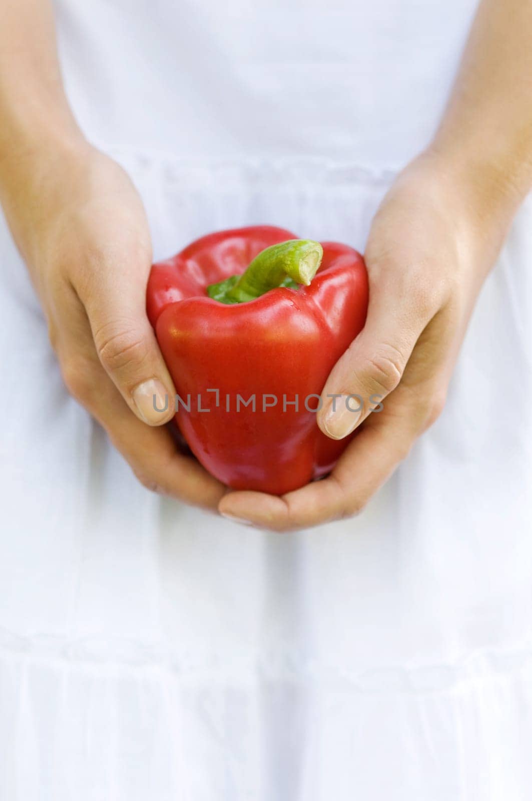 Pepper in hand