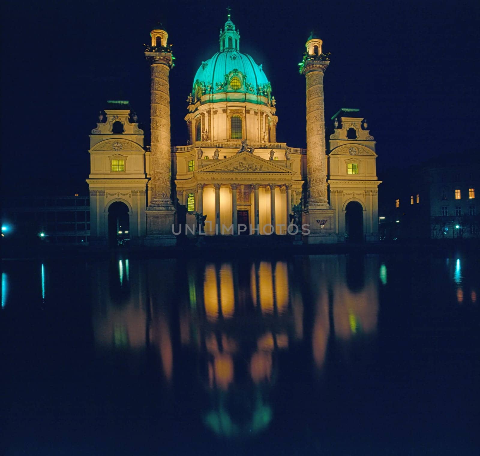 Church Karlskirche in Vienna, Austria