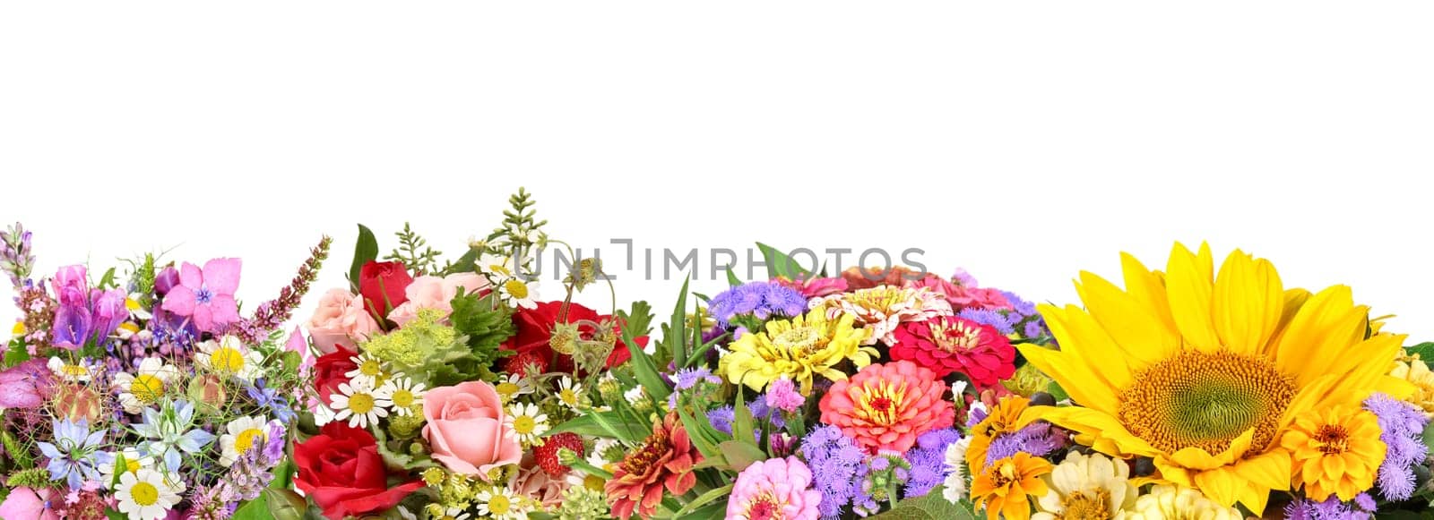 Different flower bouquets