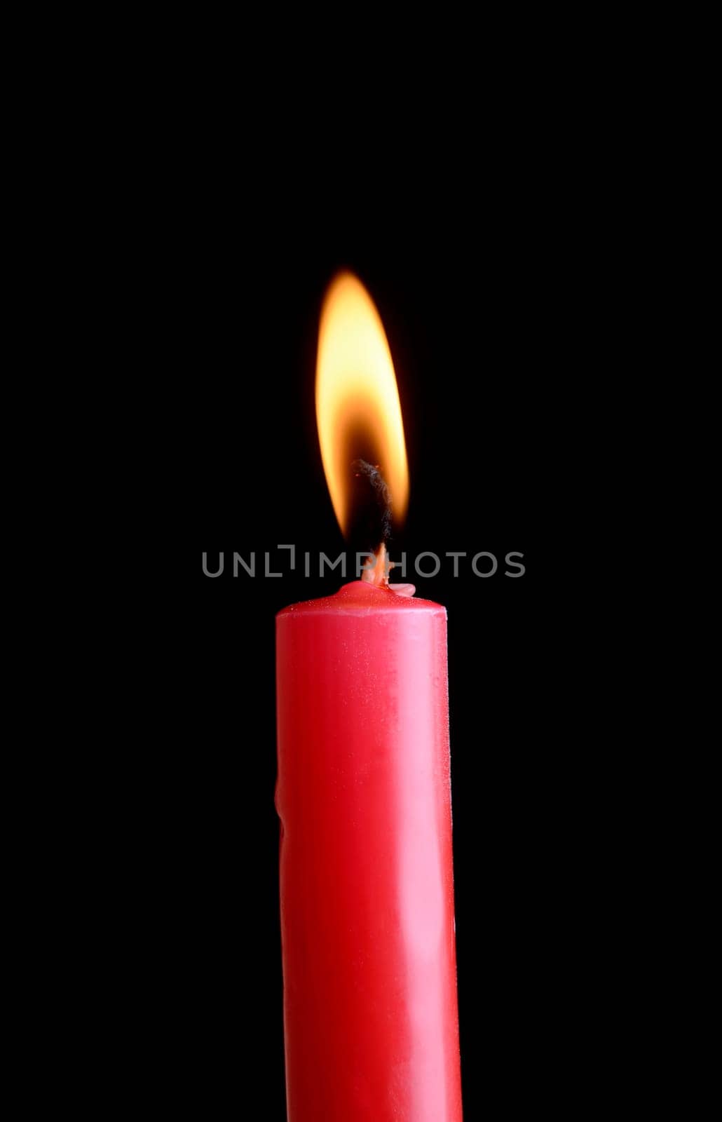 burning candle