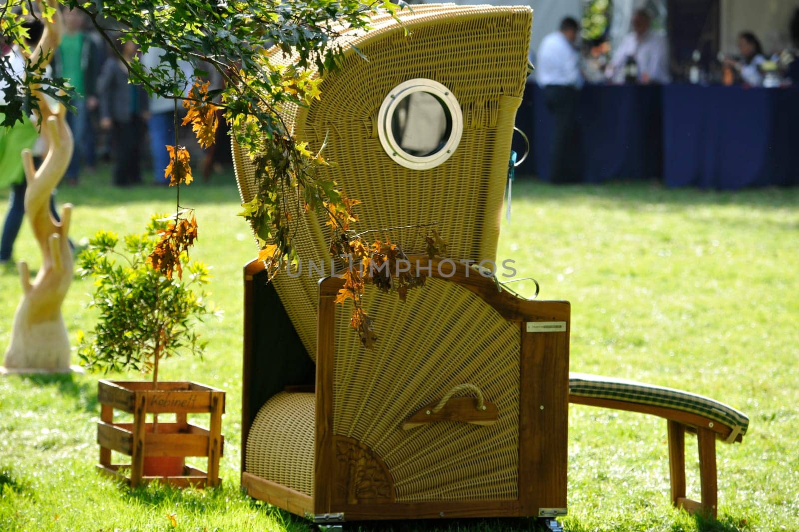 Evergreen Country Look in Herrenhausen Gardens Hanover Germany 2014.