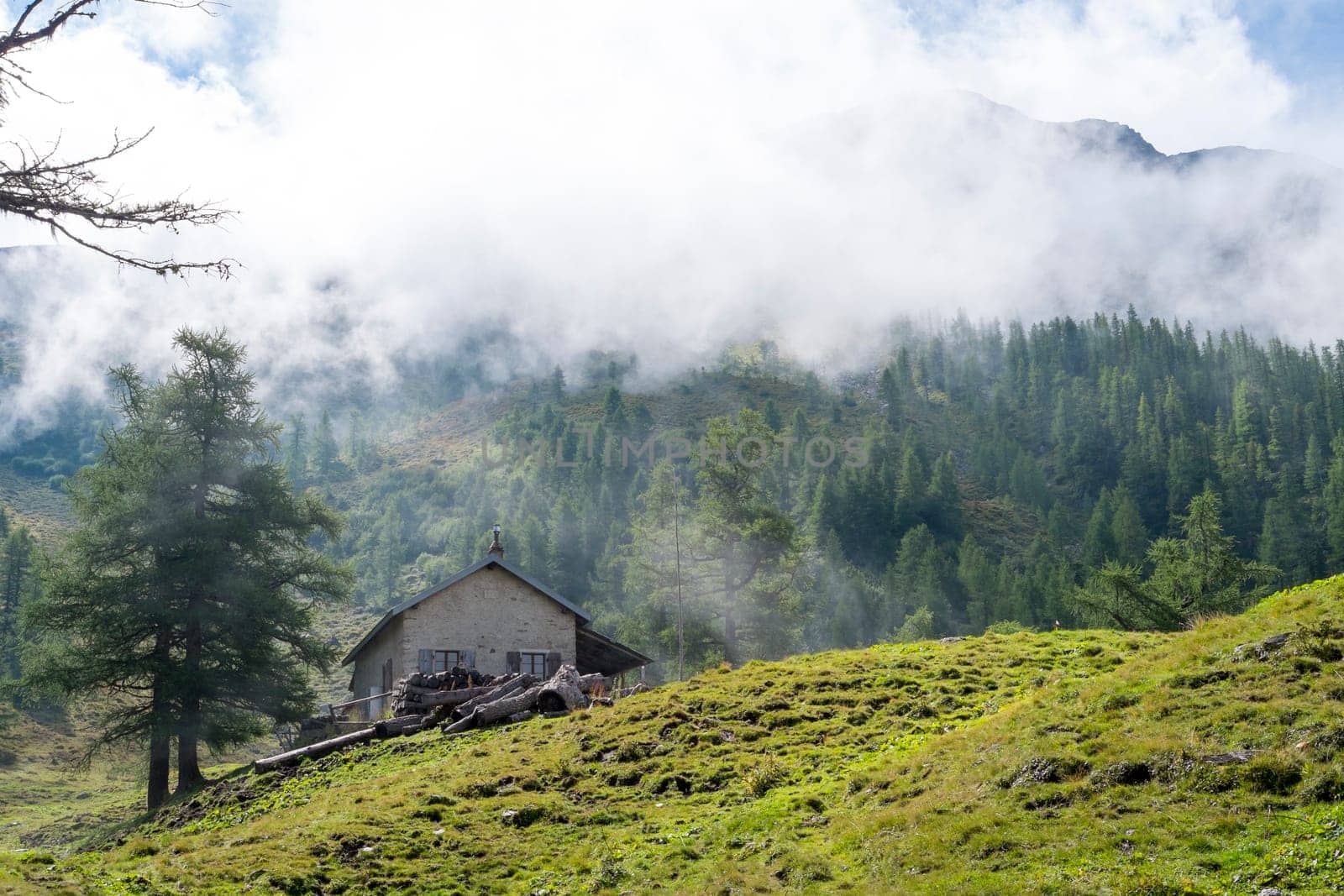 LA GIETE, SWITZERLAND - AUGUST 31
