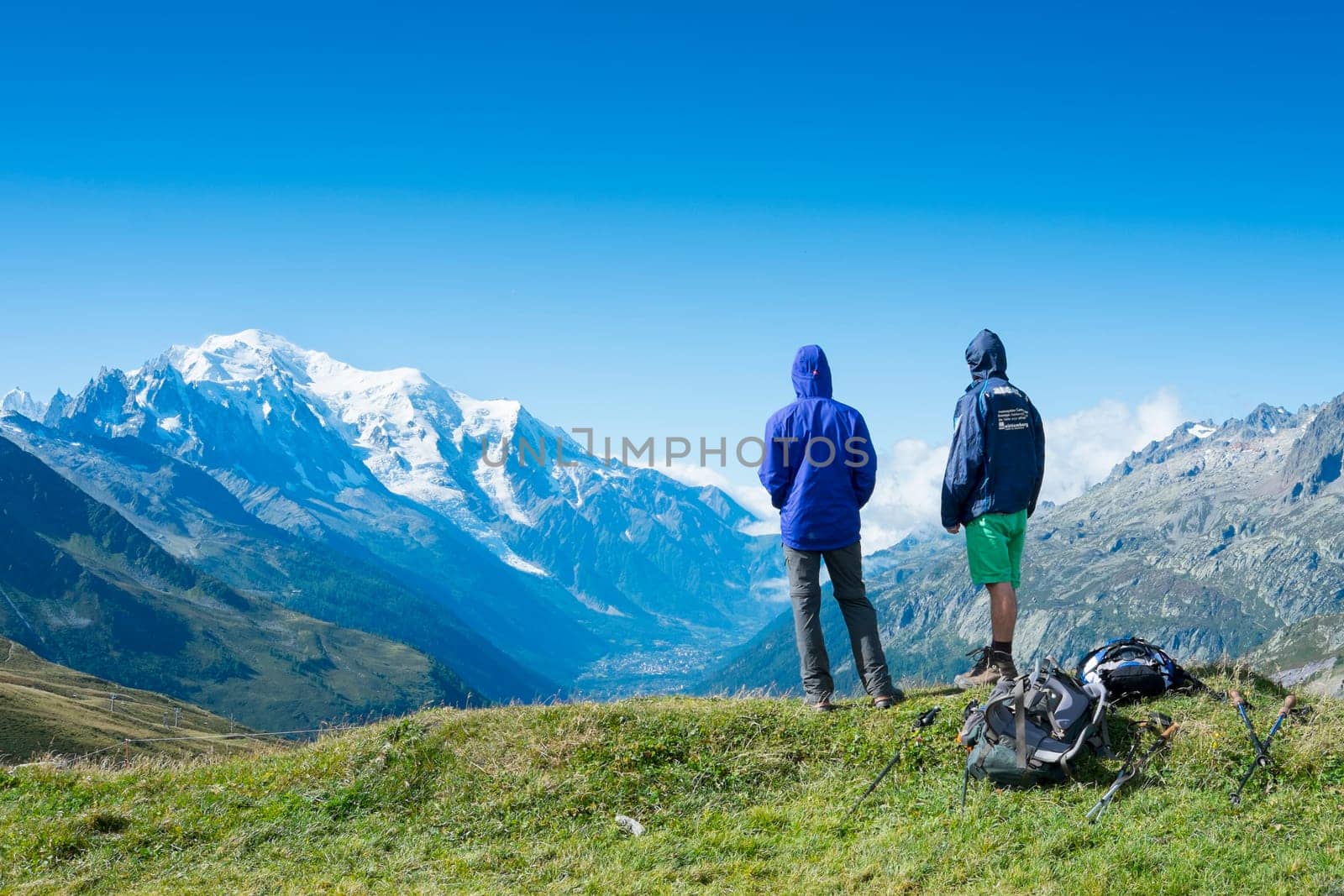 COL DE BALME, FRANCE - SEPTEMBER 01