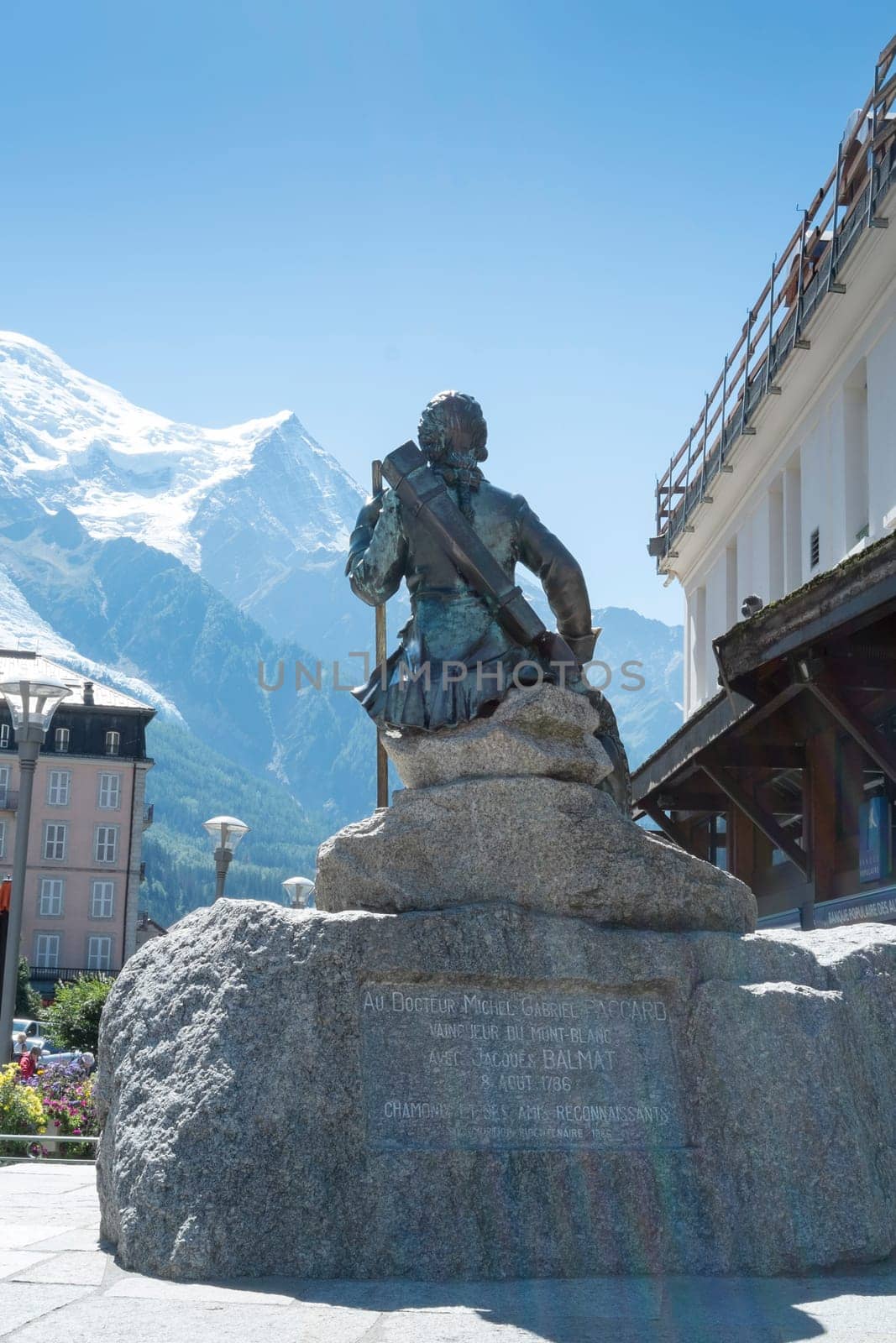 CHAMONIX, FRANCE - SEPTEMBER 02