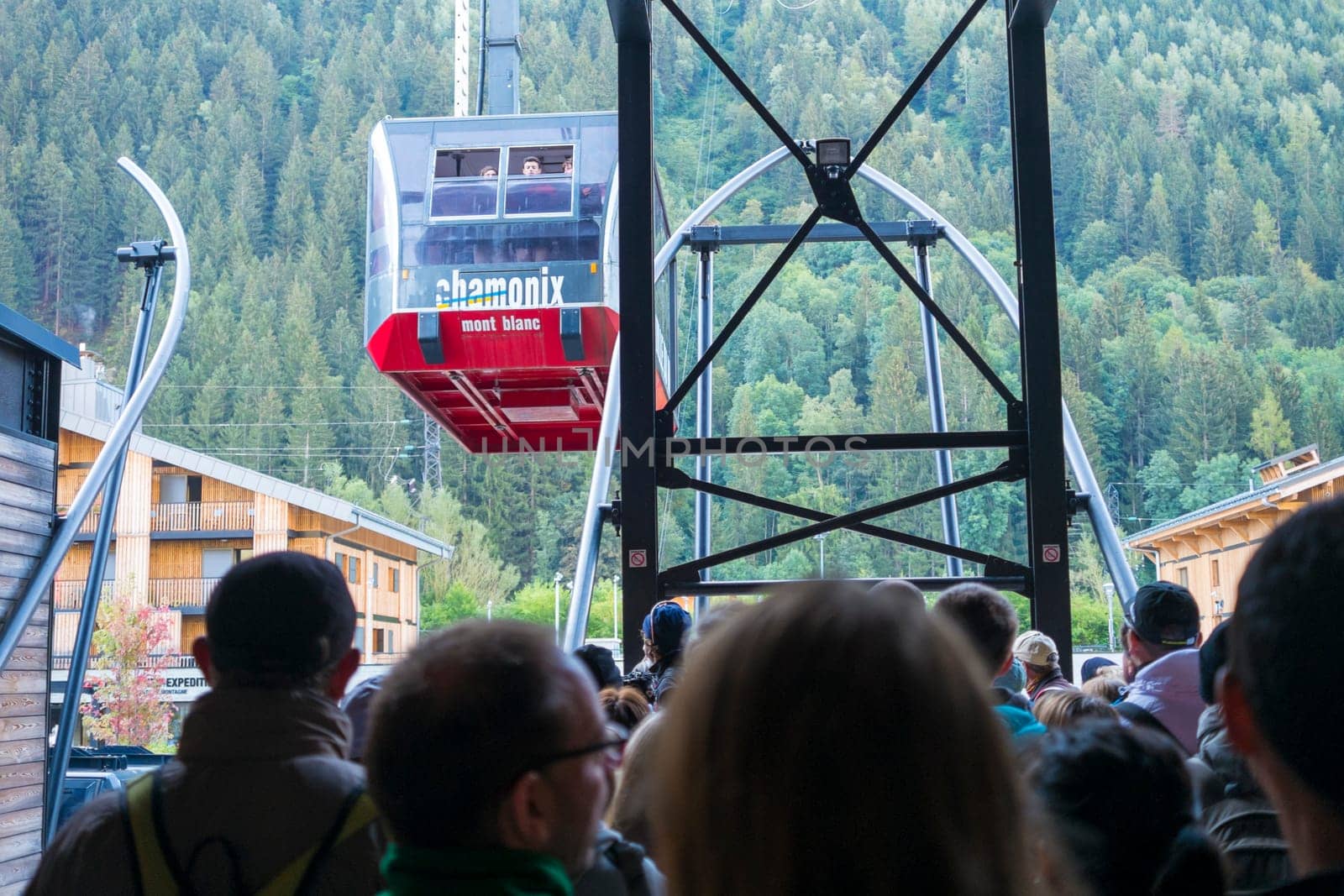 CHAMONIX, FRANCE - SEPTEMBER 02