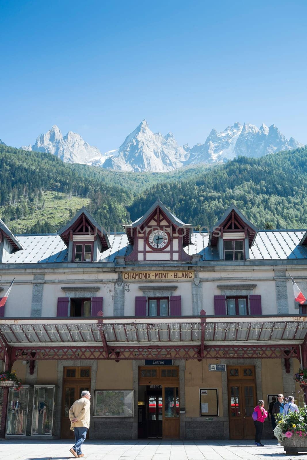 CHAMONIX, FRANCE - SEPTEMBER 02