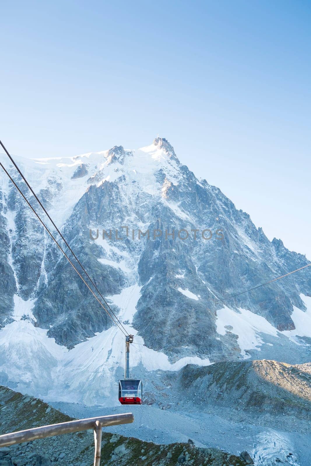 CHAMONIX, FRANCE - SEPTEMBER 02