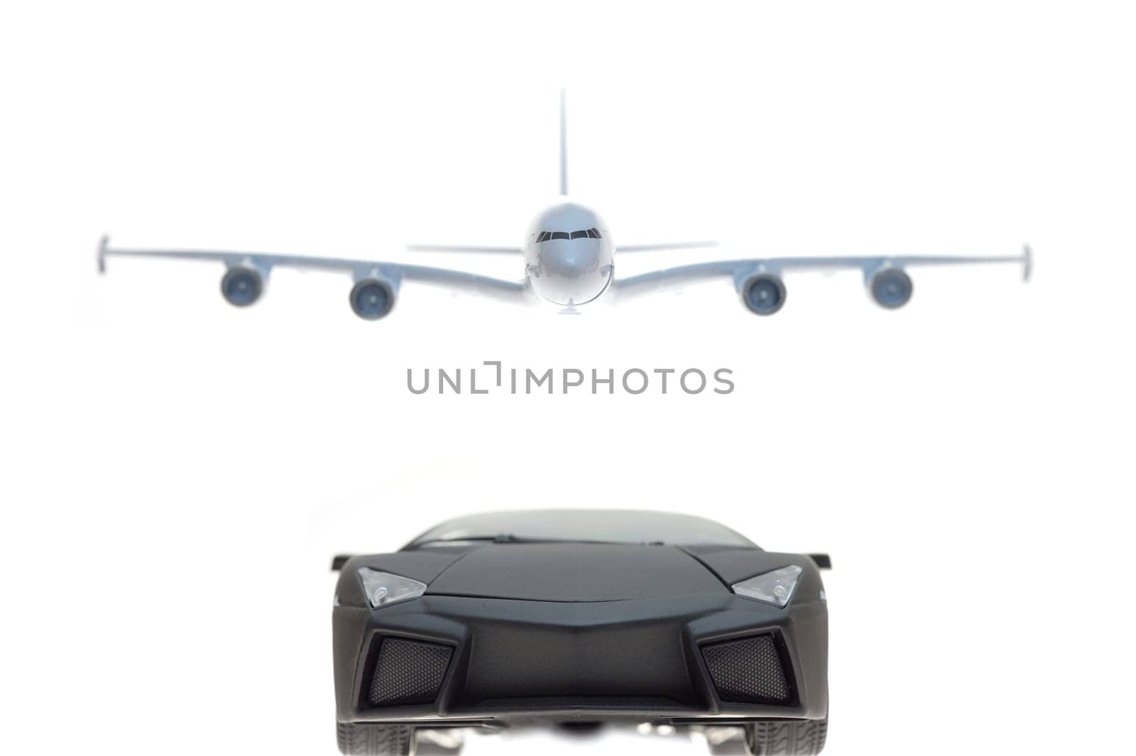 A conceptual image go sports super car