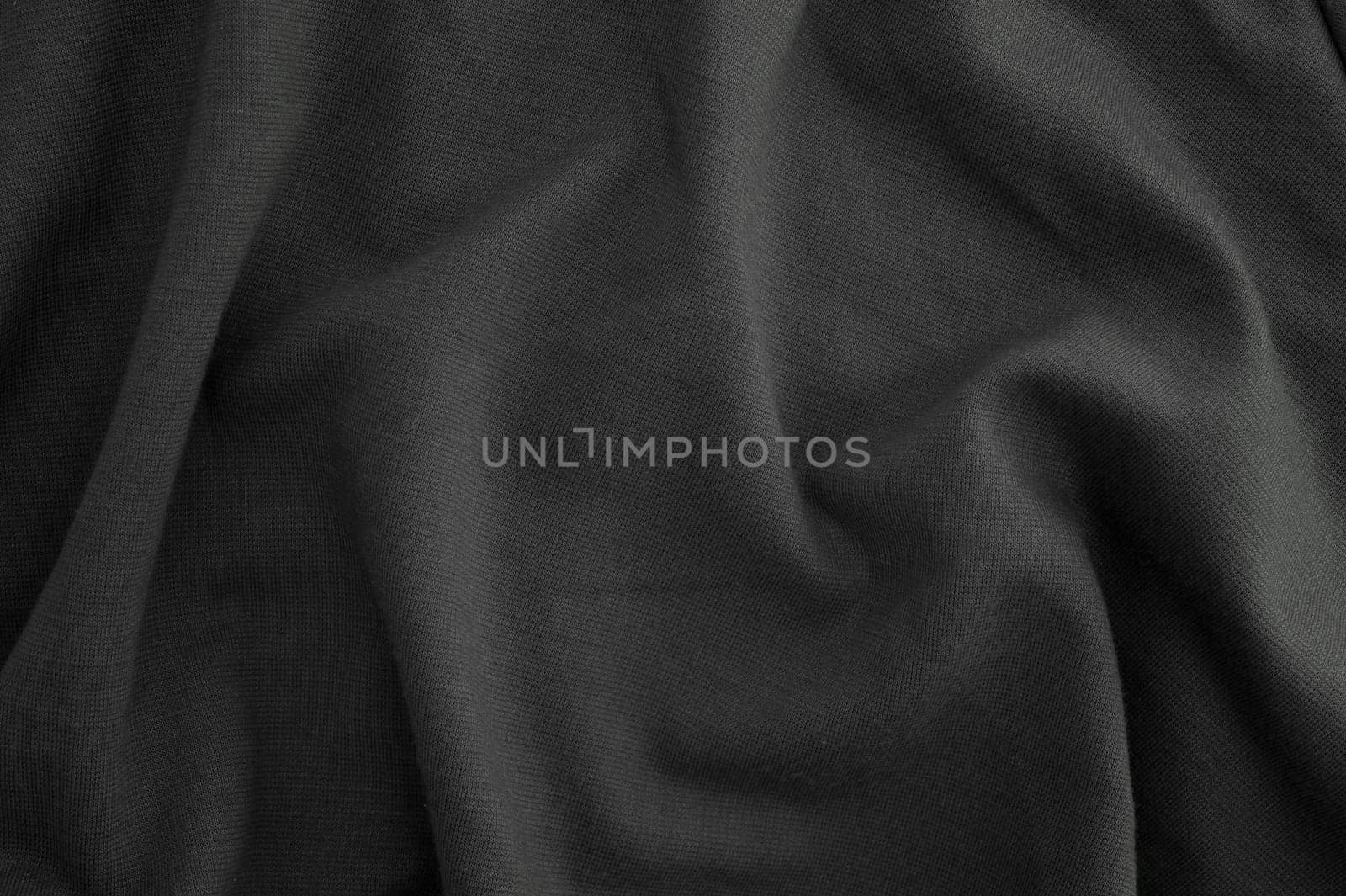 A close up shot of rumpled fabric