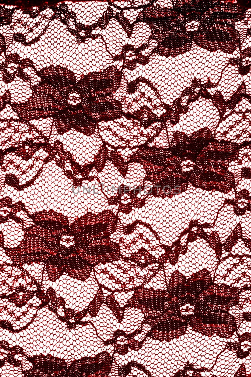 A close up shot of lace fabric