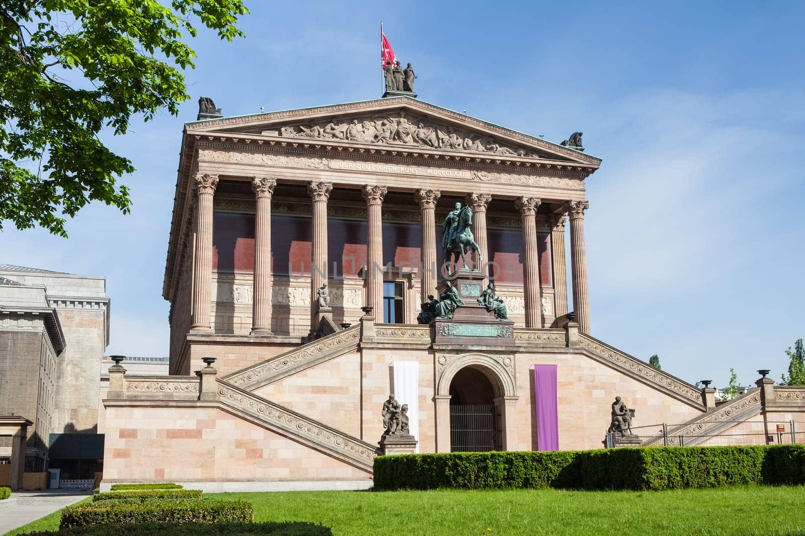 Photos of Old National gallery. Berlin, Germany