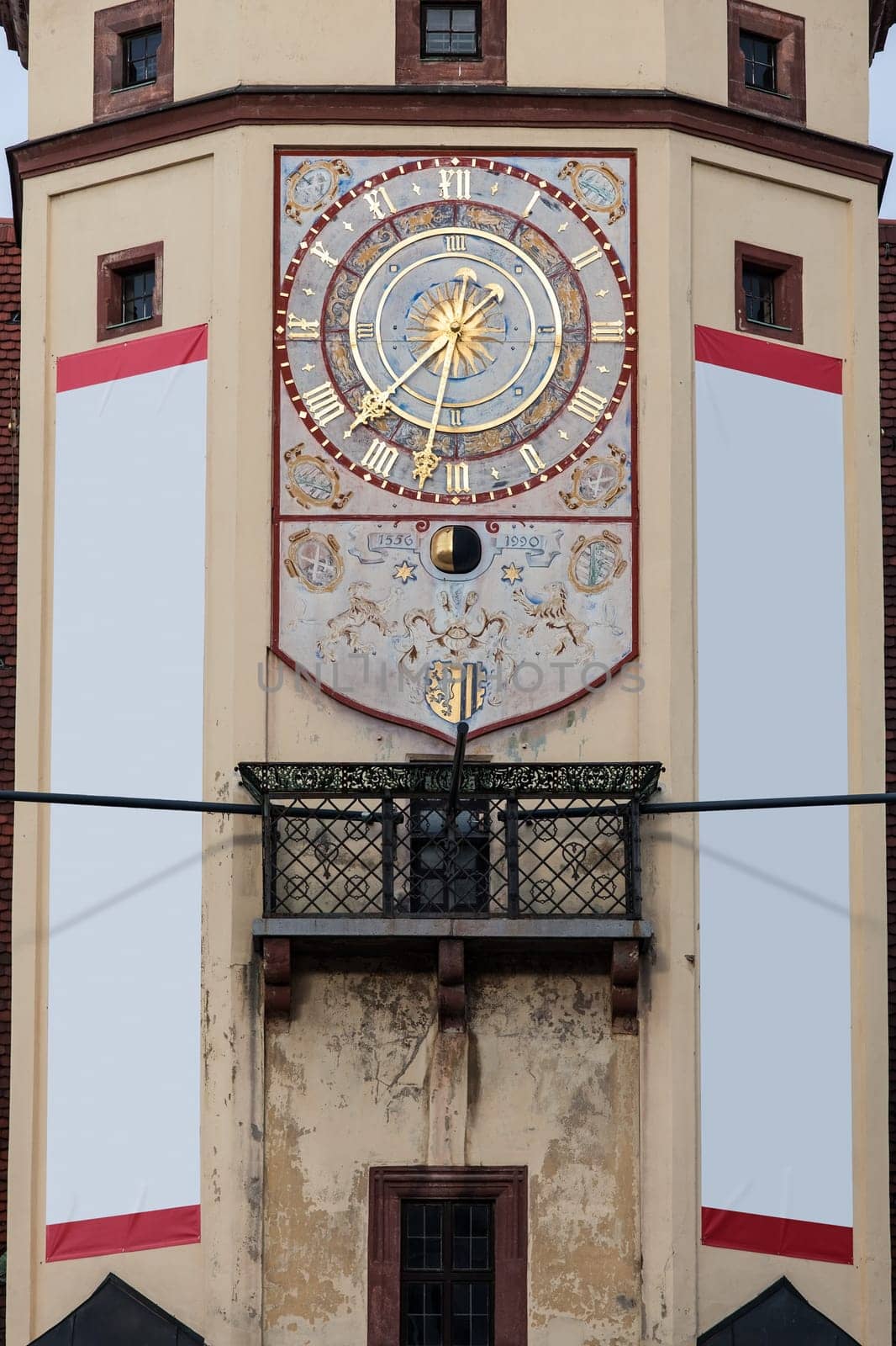 Old Rathaus (Town hall) in Leipzig, Germany