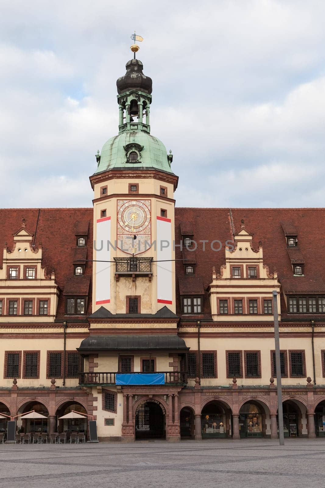 Old Rathaus (Town hall) in Leipzig, Germany