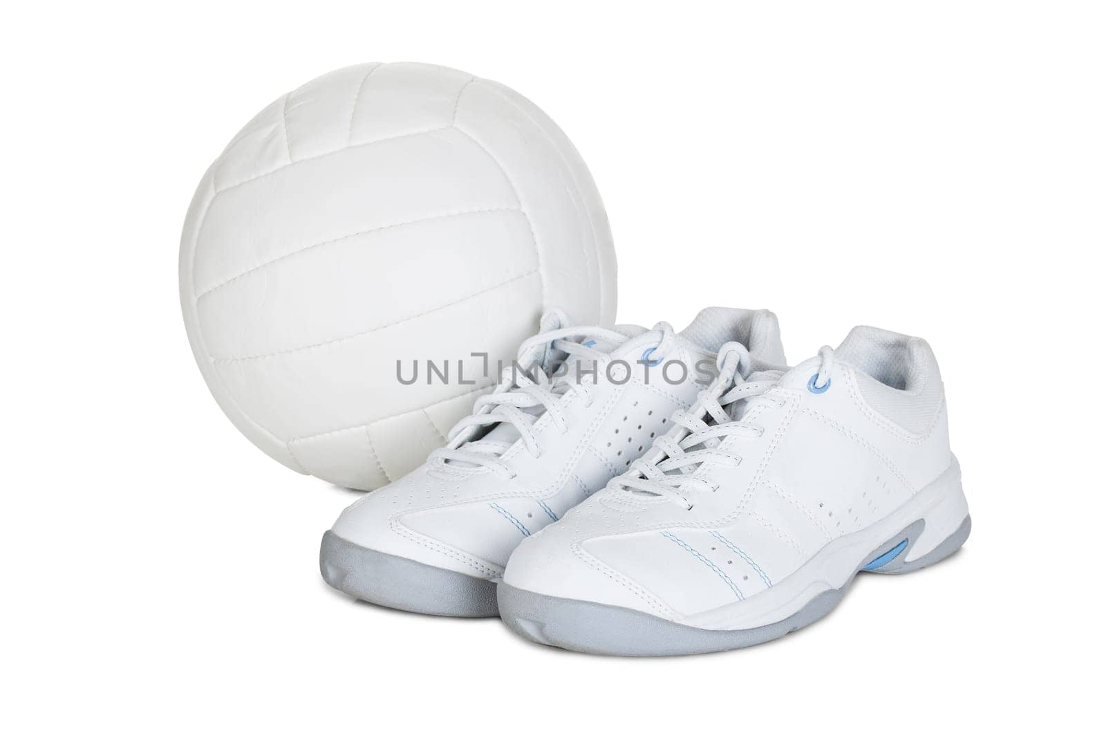 Pair of sport shoes. Isolated on white background