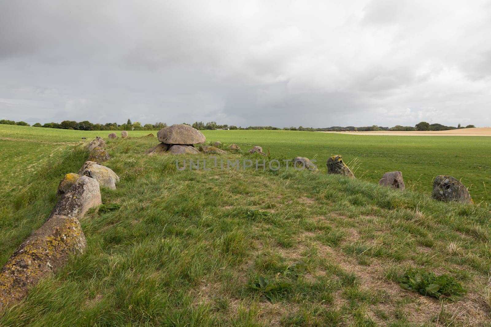 Kong Humble stone tomb near humble,Langeland