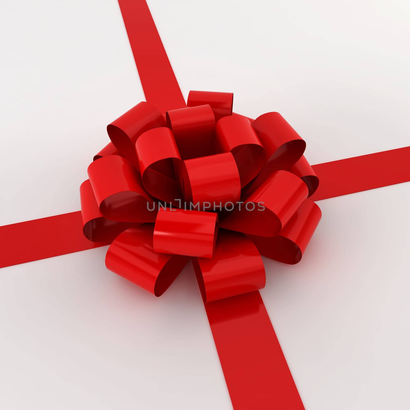bow - 3d render on white