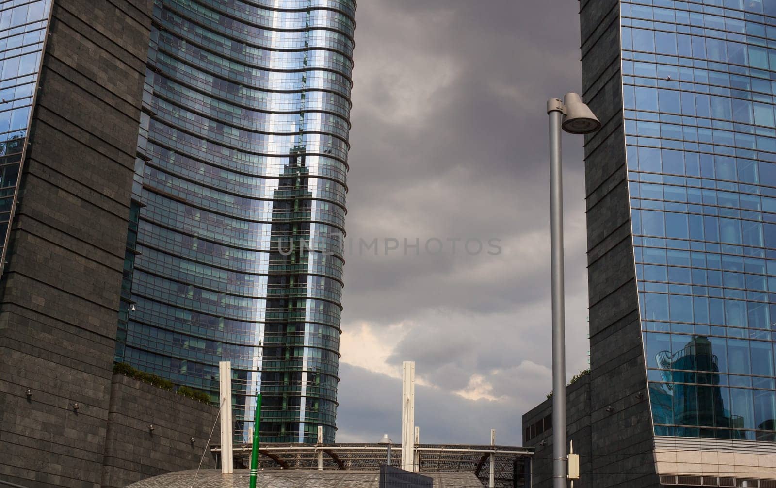 Modern architecture in Milan, Italy