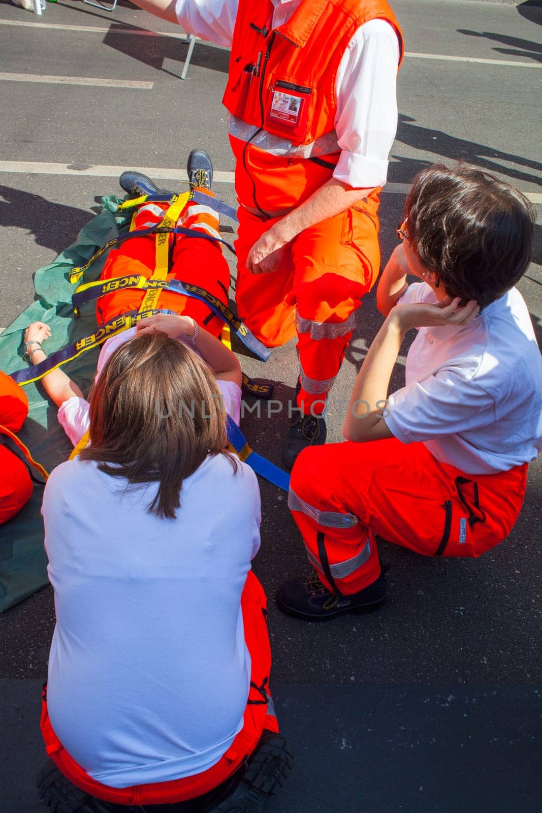 Emergency simulation in Milan