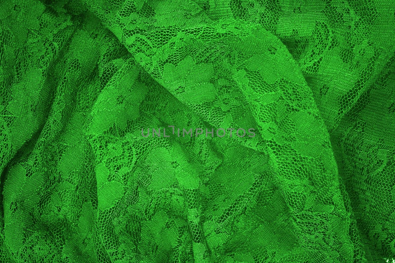 A close up shot of lace fabric