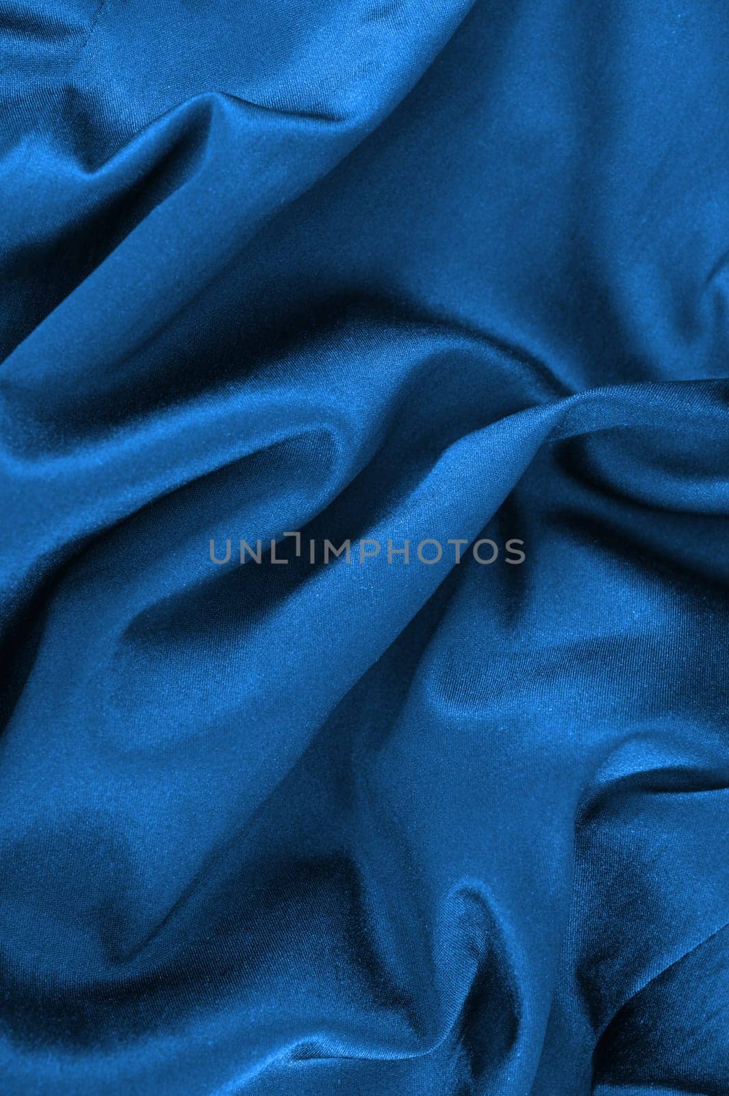 A close up shot of rumpled fabric