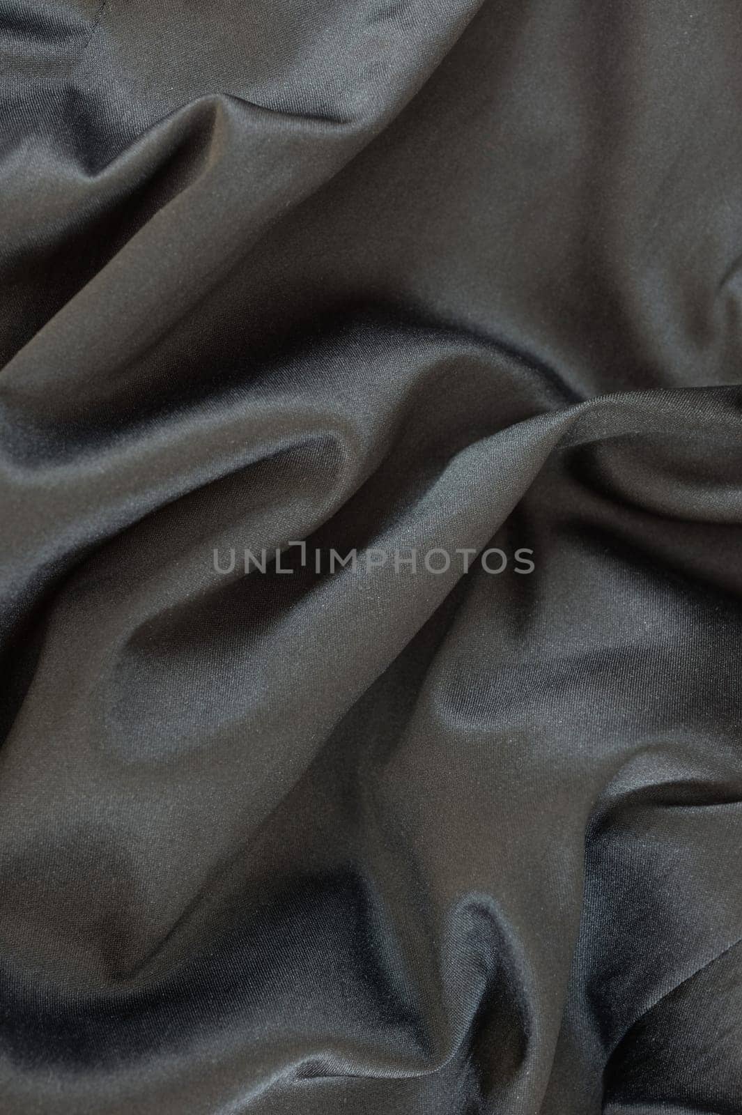 A close up shot of rumpled fabric