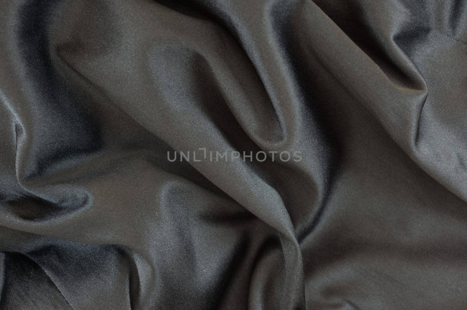A close up shot of rumpled fabric