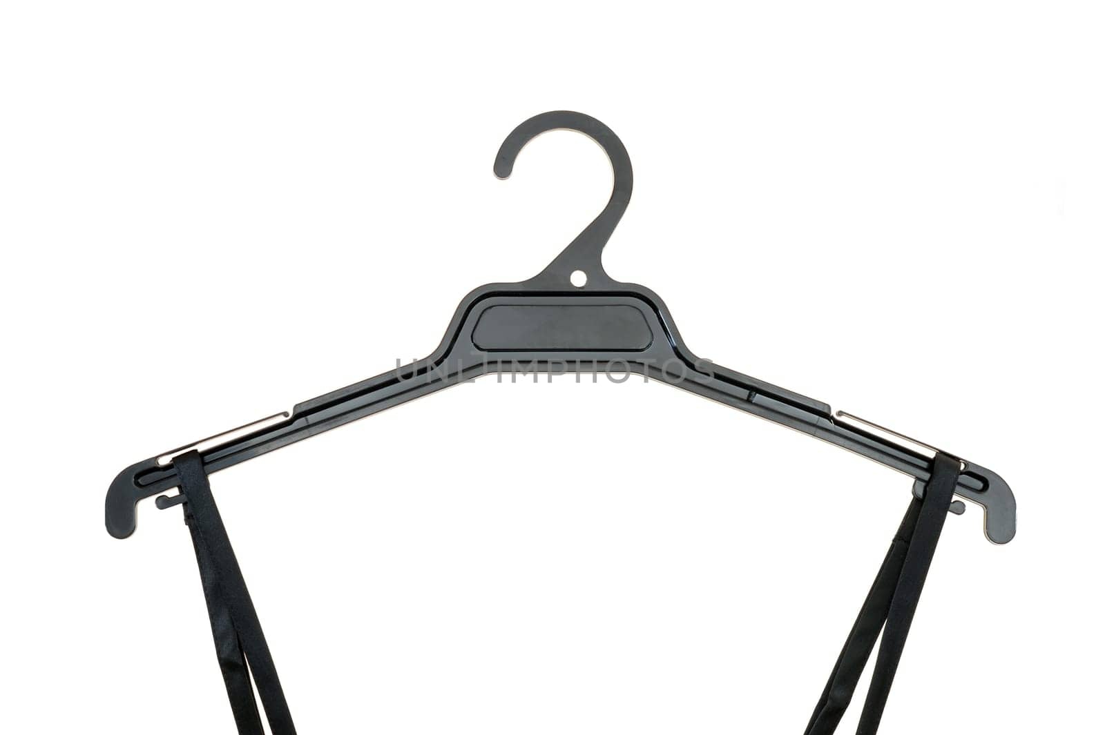 A close up shot opt a coat hanger