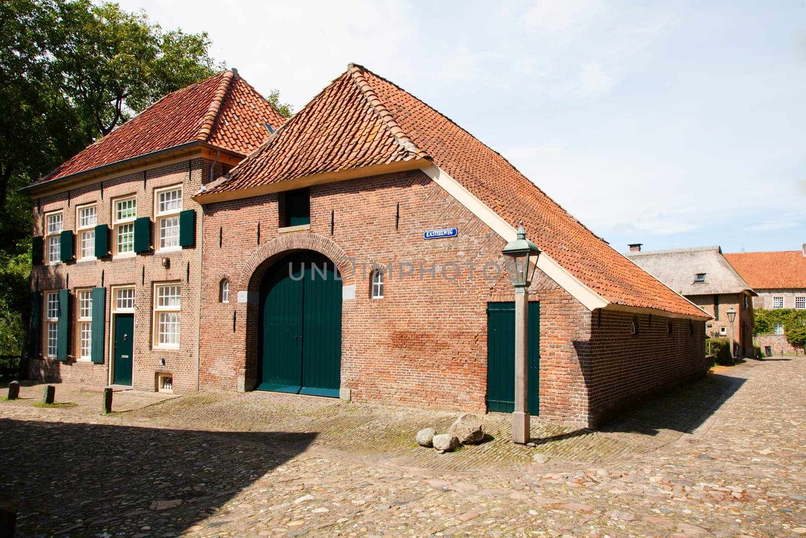View at Bronkhorst, one of the smallest towns in the Netherlands.