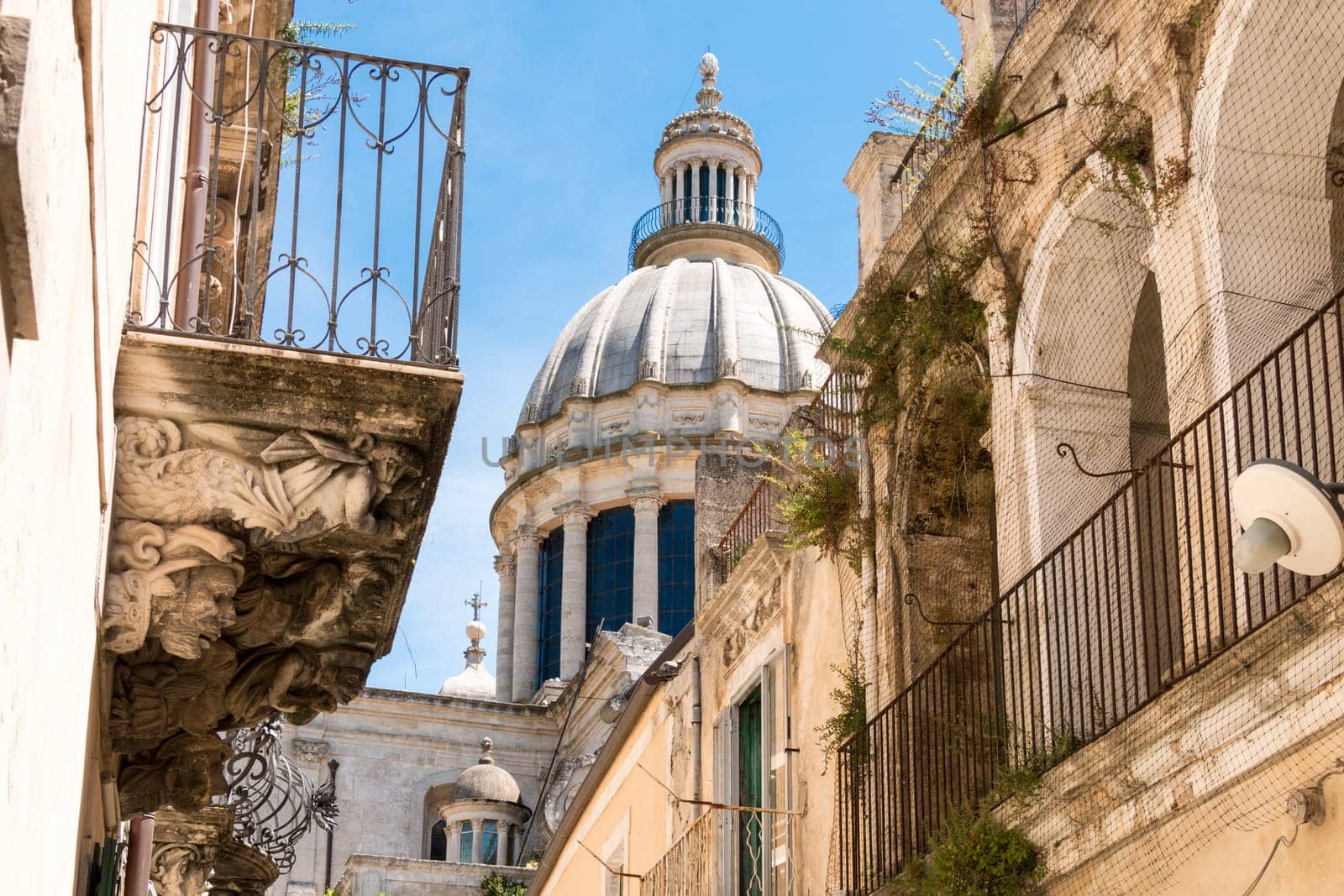 Ragusa Ibla small town in Silcily