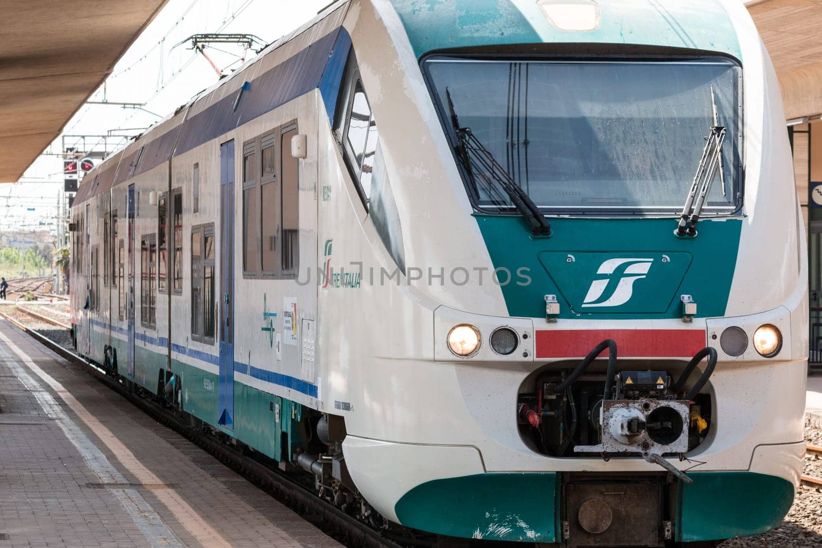 Train at the station