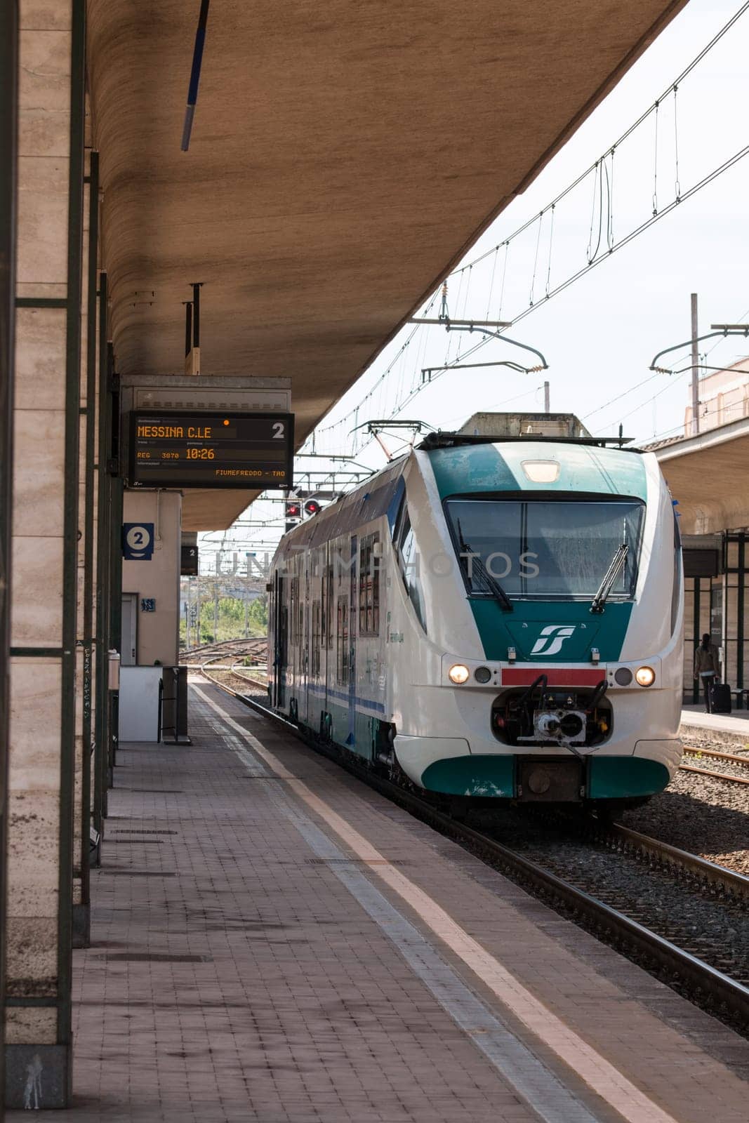 Train at the station