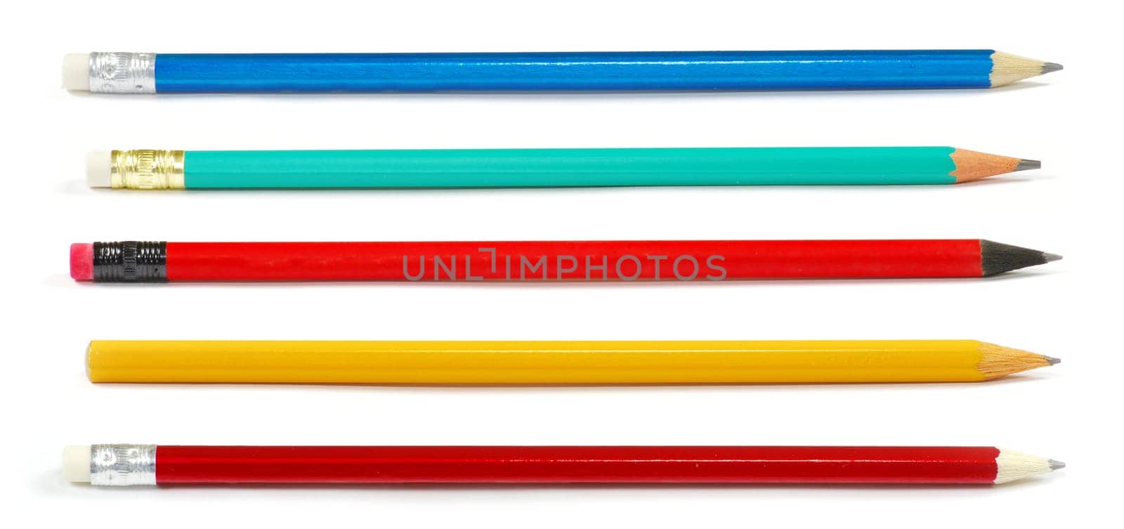 Pencil isolated on white background