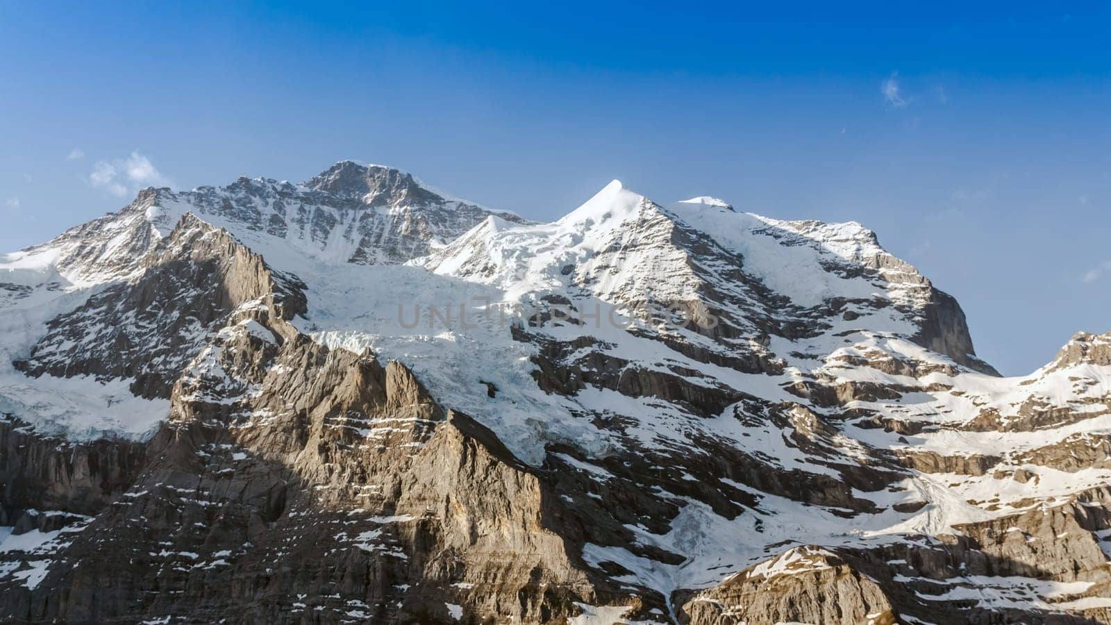 Swiss Alps, Jungfrau Mountain Landscape in Switzerland