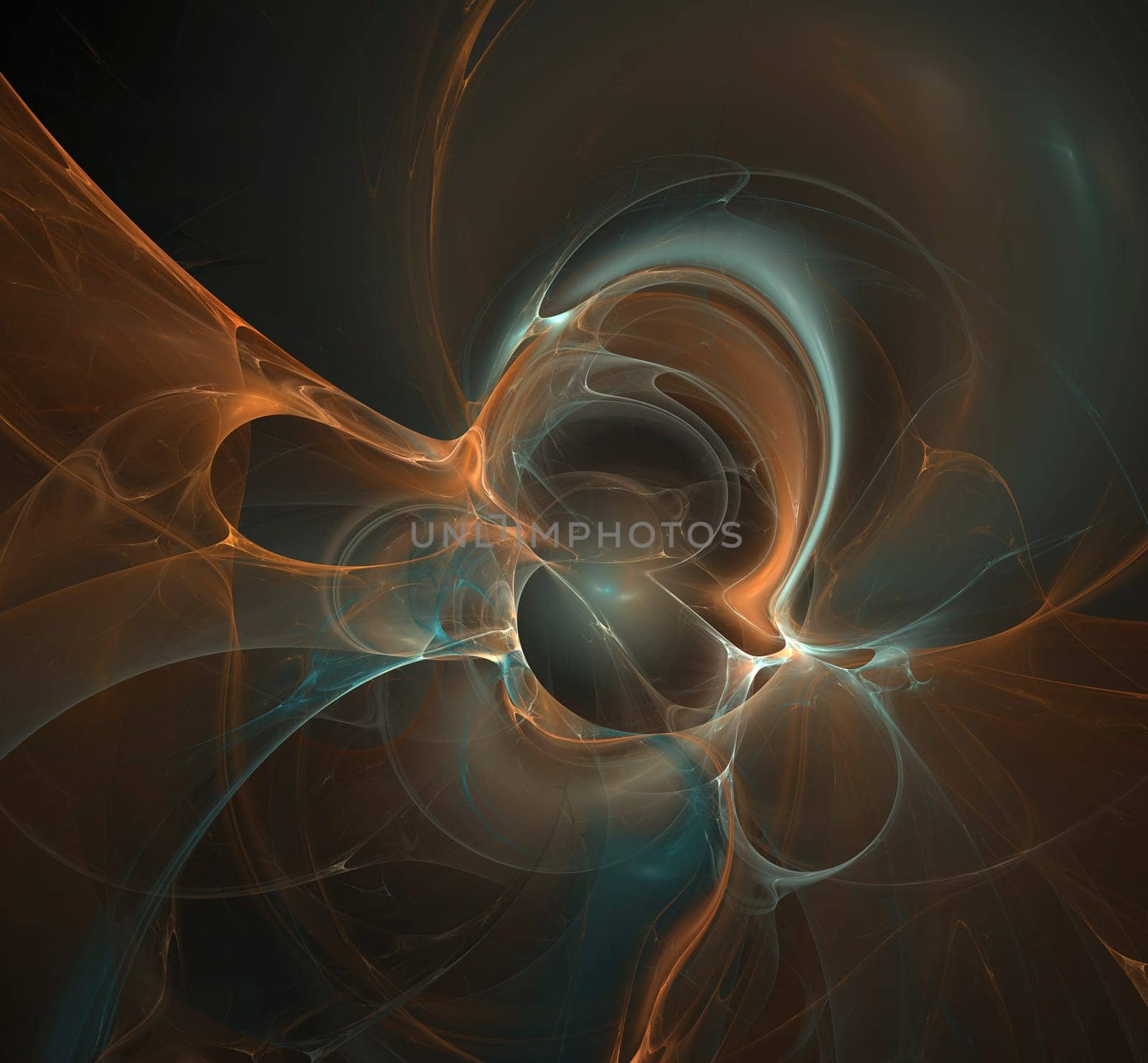 Abstract illustration with high detail. Simple background design.