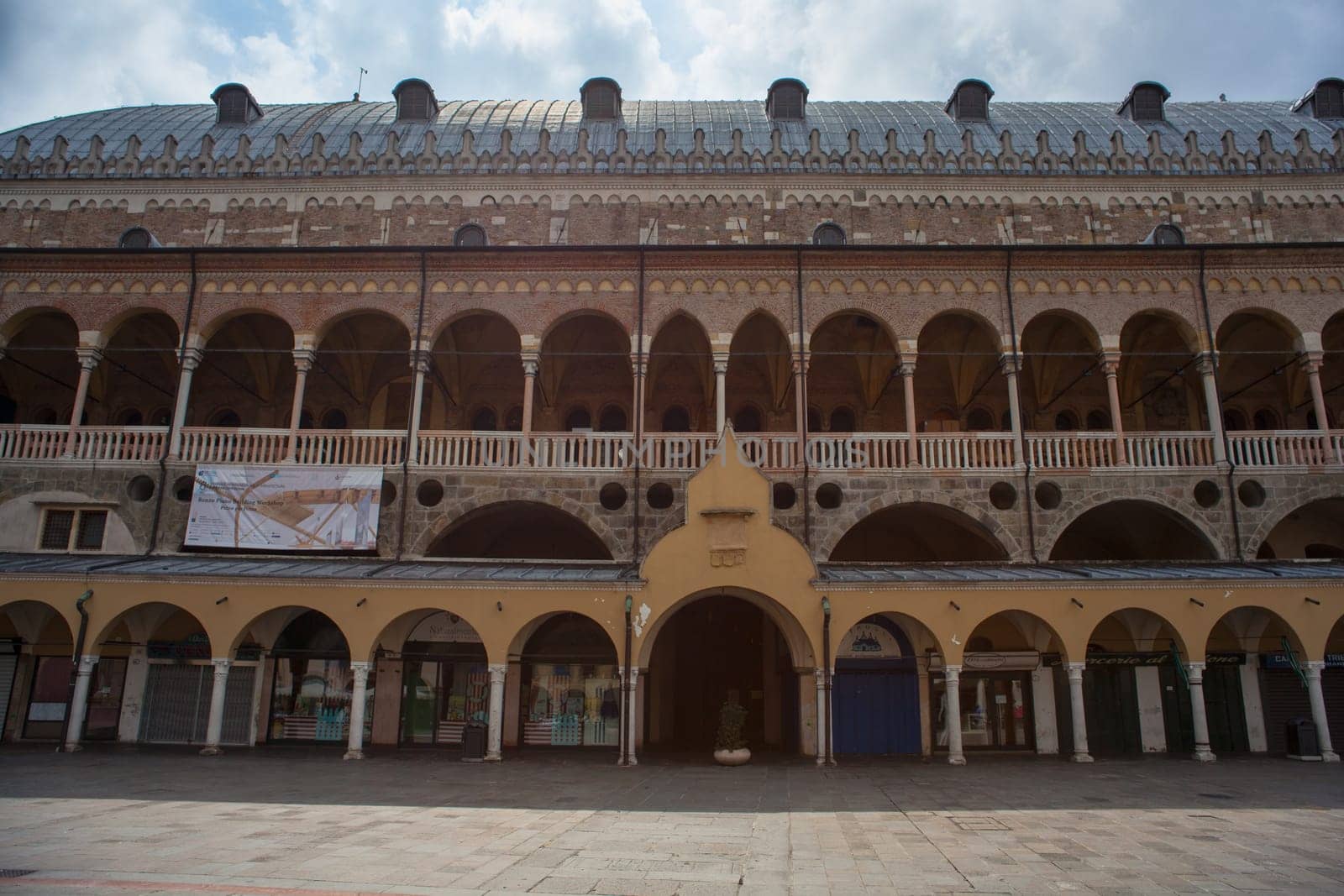 PADOVA, ITALY - AUGUST, 28: Palazzo della Ragione