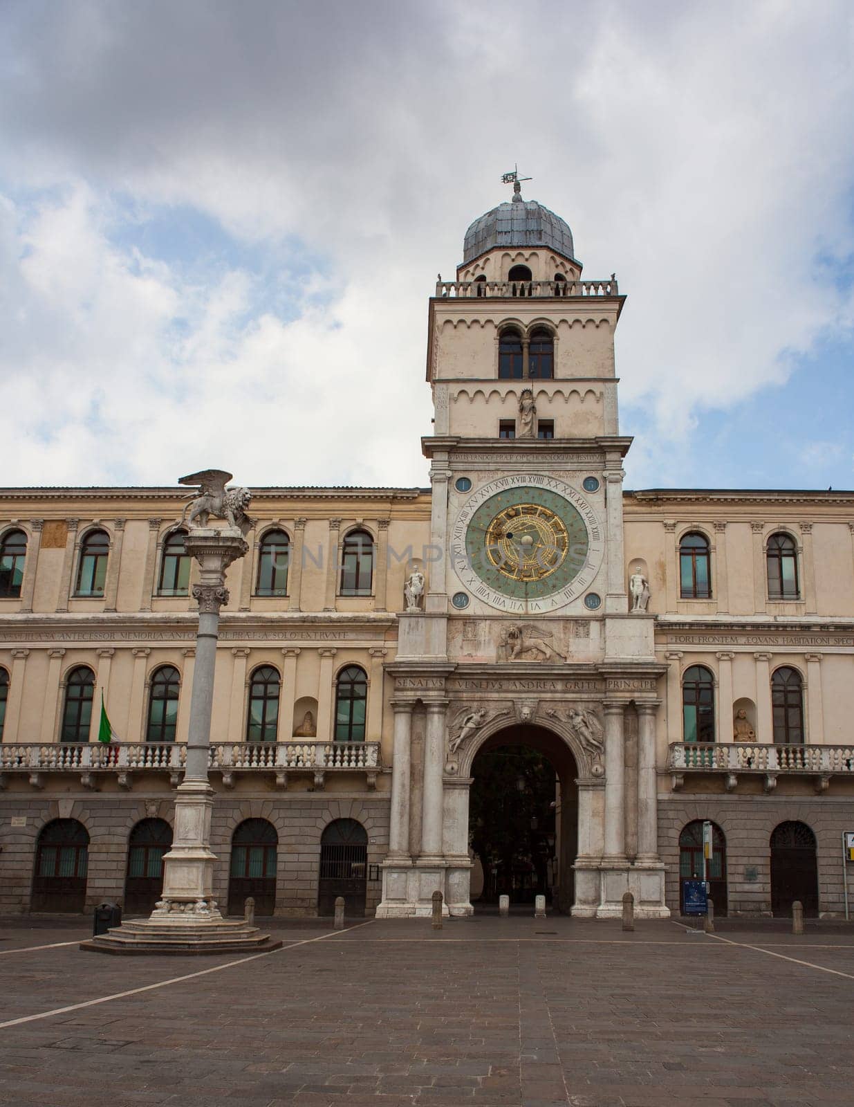 PADOVA, ITALY - AUGUST, 28: Piazza dei Signori, Padova