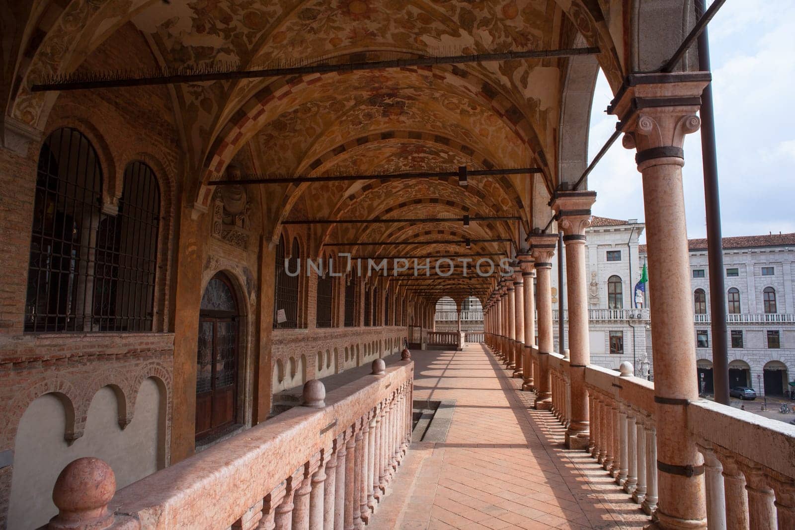 PADOVA, ITALY - AUGUST, 28: Palazzo della Ragione