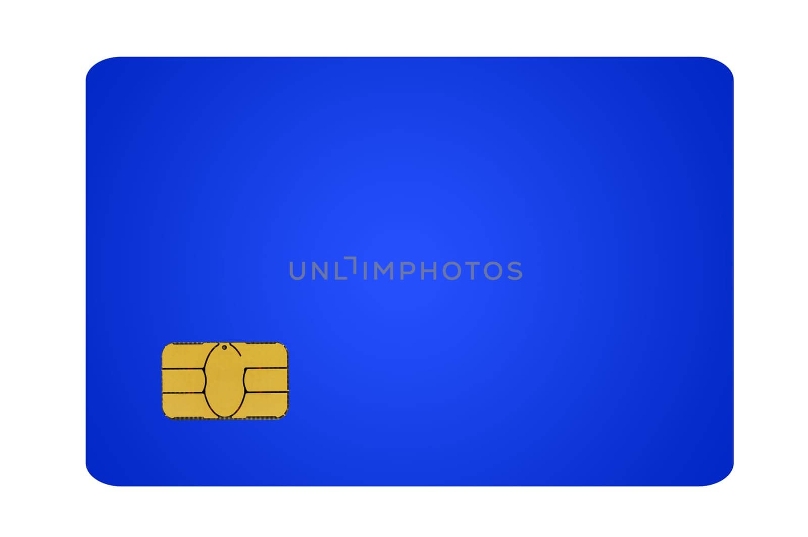A close up shot of a sim card