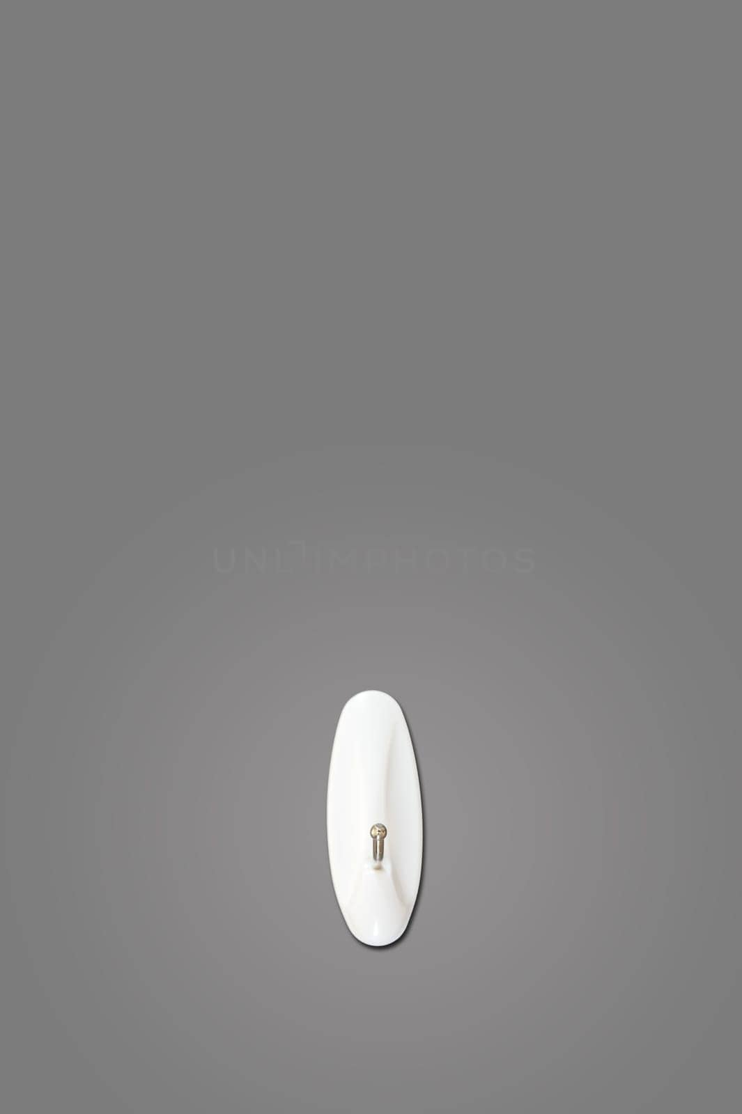 A close up shot of a picture hook