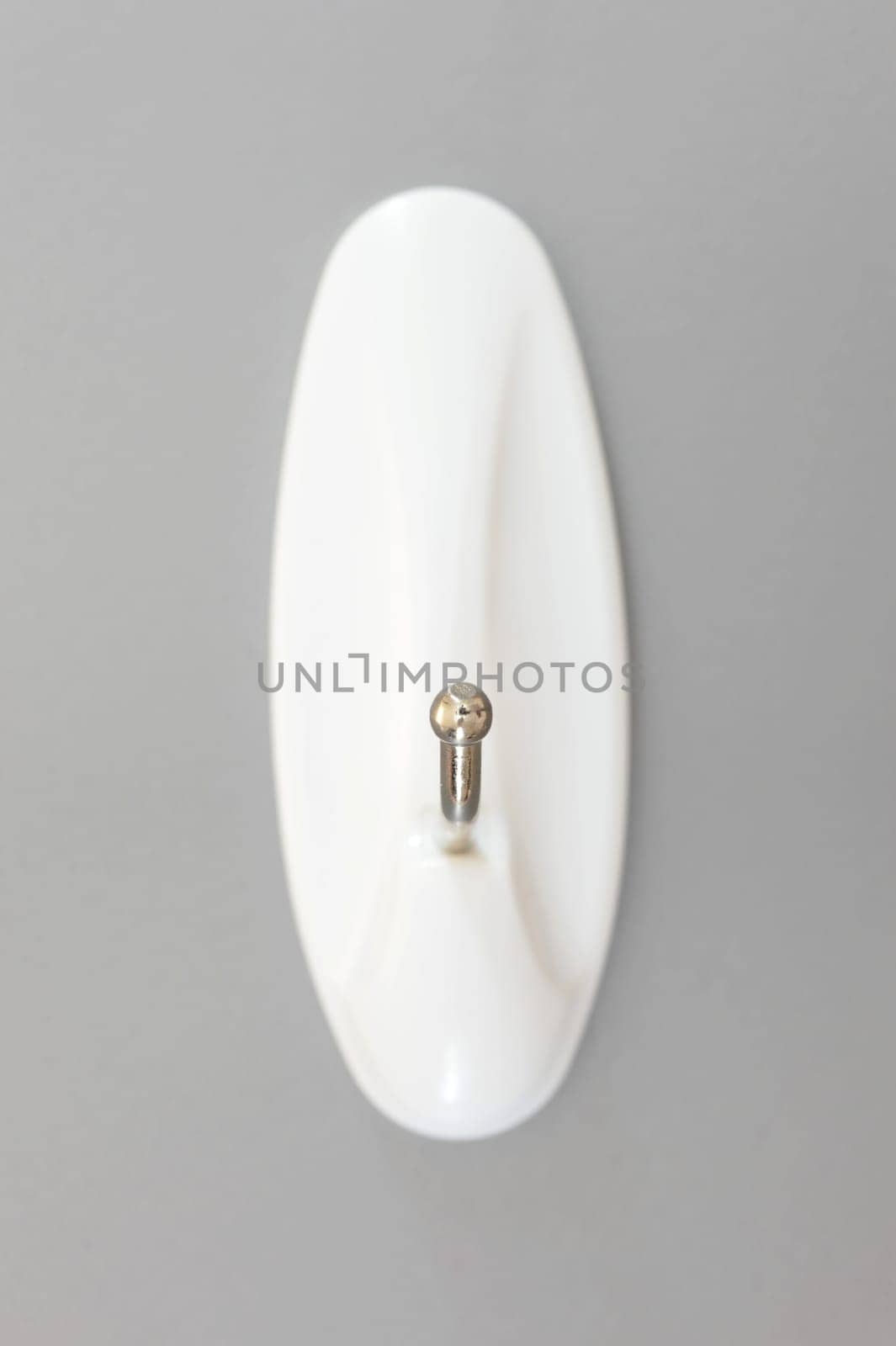 A close up shot of a picture hook