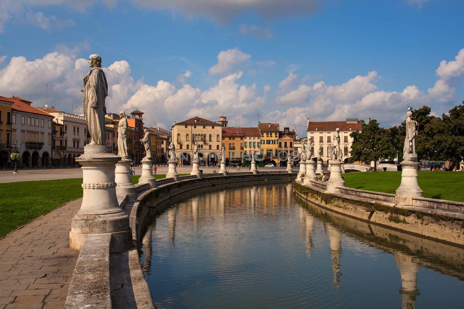 View of Prato della Valle square, Padova