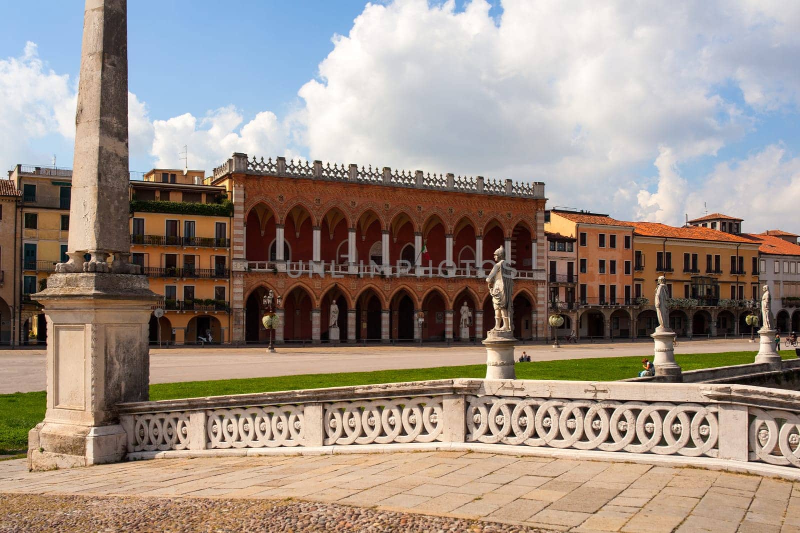 View of Prato della Valle square, Padova