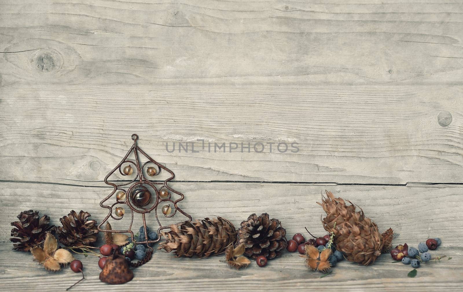 Christmas Wood Background Nature