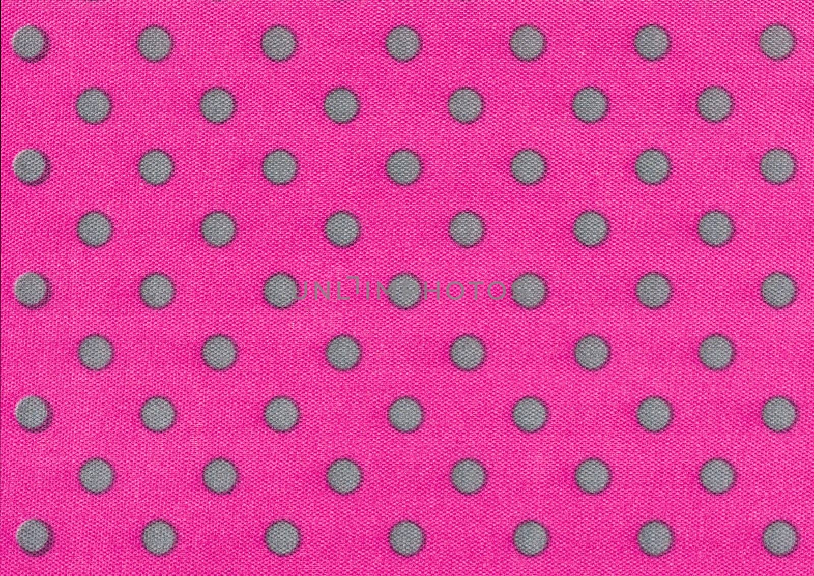 Pink fabric with grey dots
