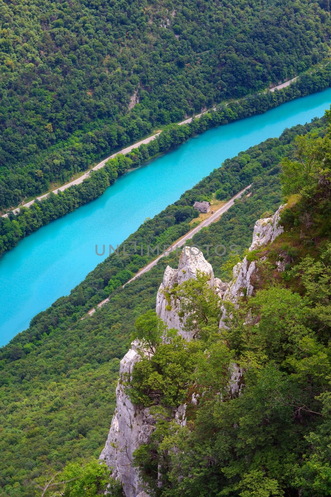 Gorizia and Nova Gorica view from Sabotin mountain