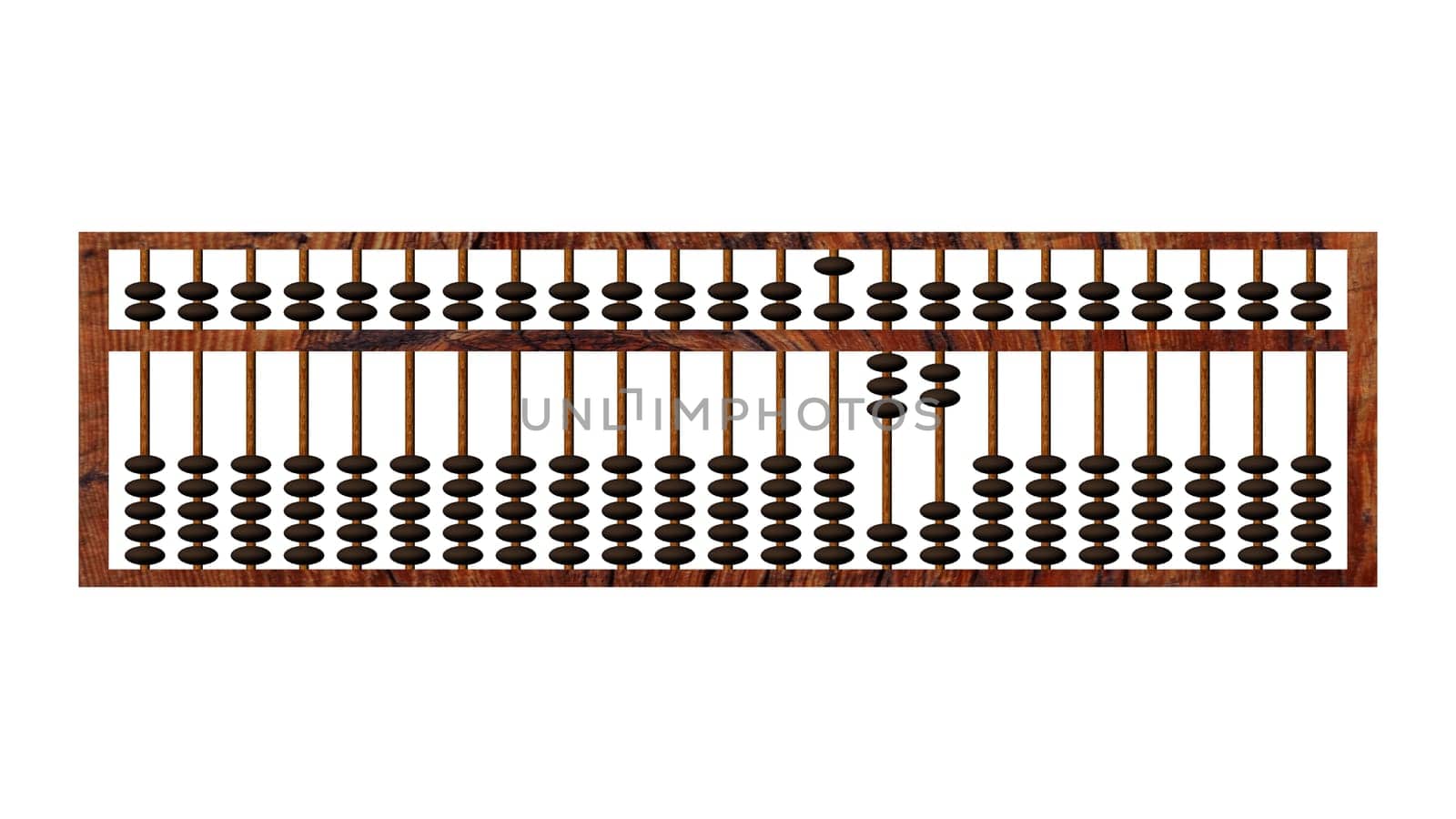 Accounting abacus for adv or others purpose use