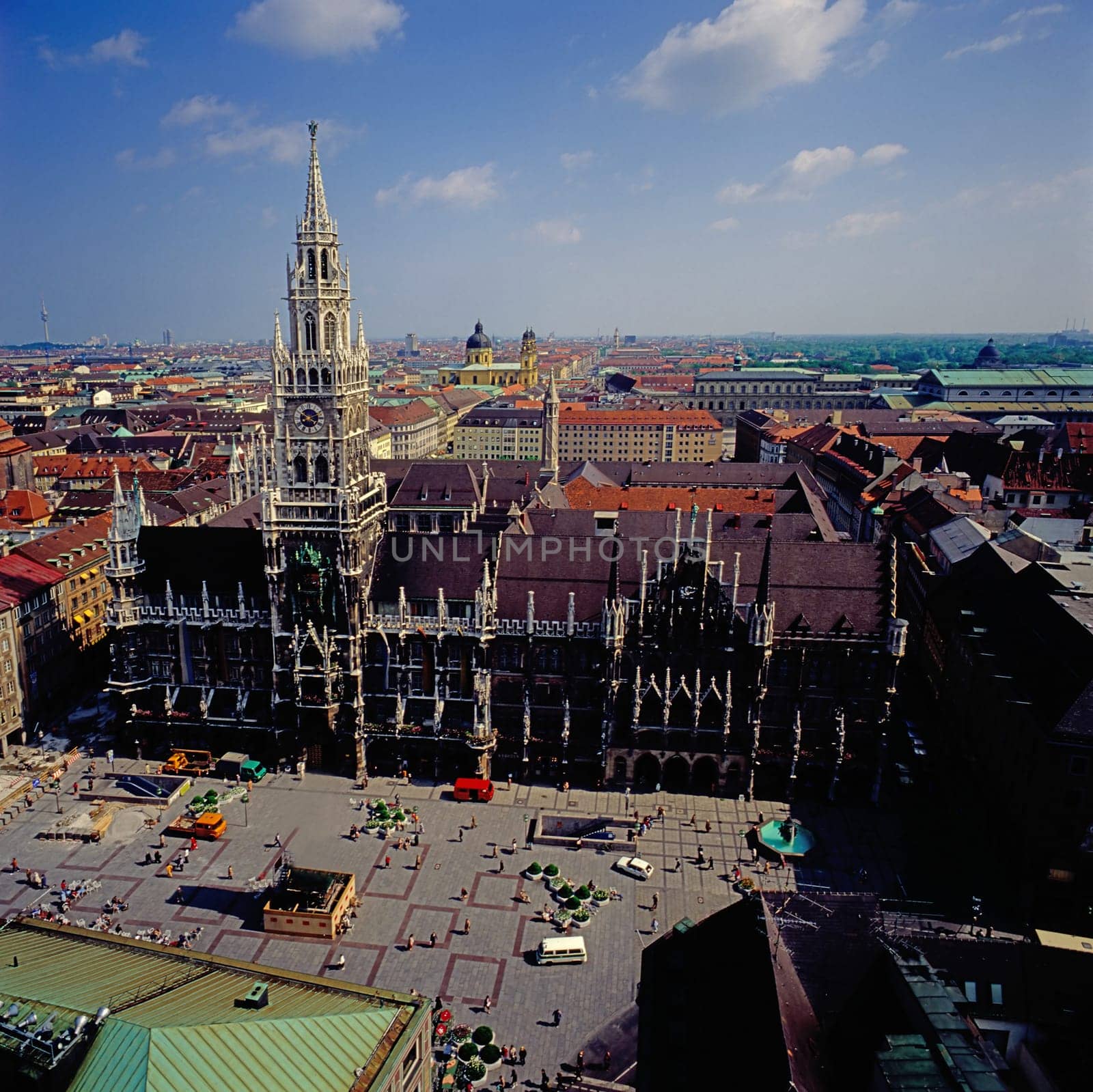 Marienplatz Square in Munich, Germany