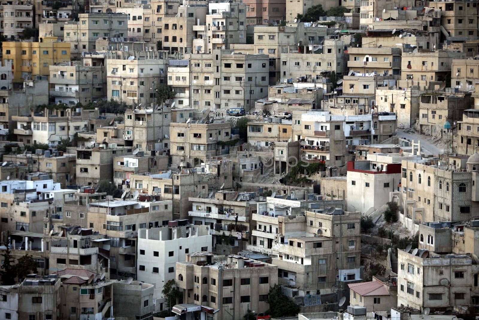 The City Centre of the City Amman in Jordan in the middle east.